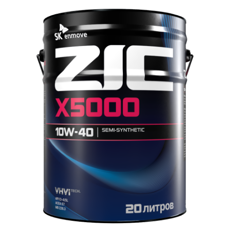 ZIC X5000 10W-40, 20л