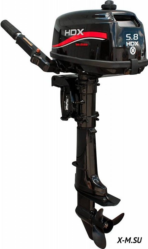 Лодочный мотор 2-х тактный HDX R series T 5,8 BMS