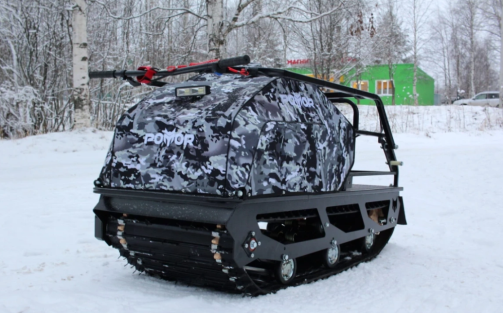 Мотобуксировщик POMOR M-600 PRO K20