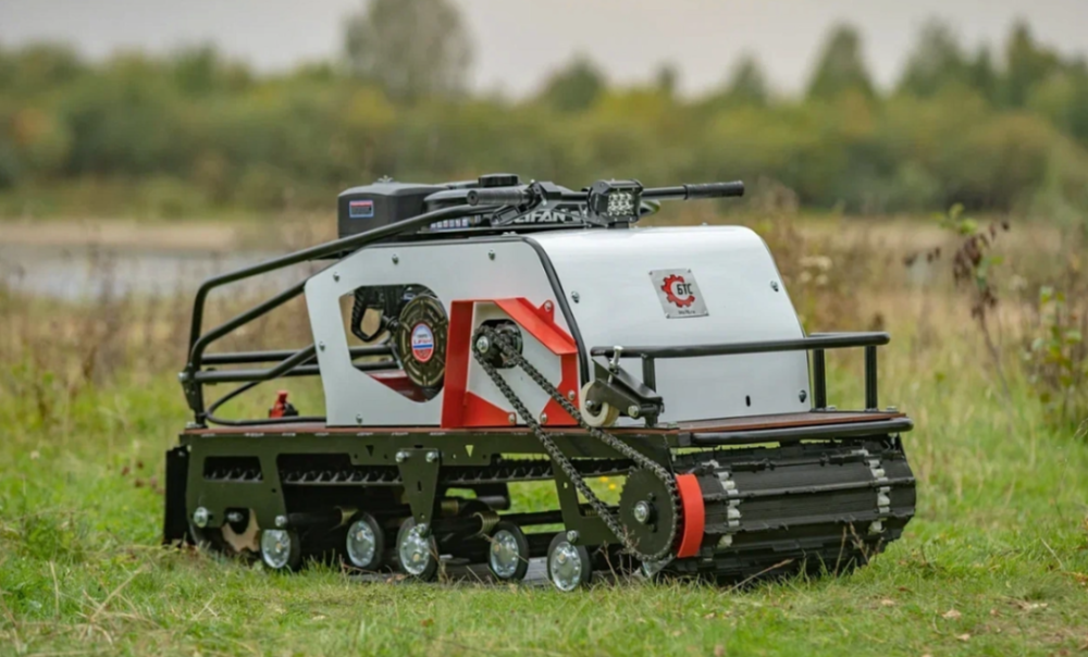 Мотобуксировщик БТС «LONG» 500/15 э/зап LIFAN (18 Ватт)