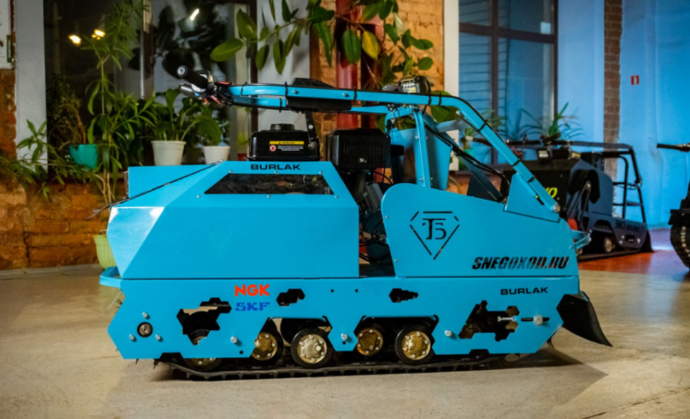 Мотобуксировщик Бурлак Таежник 15 л.с. Б/У