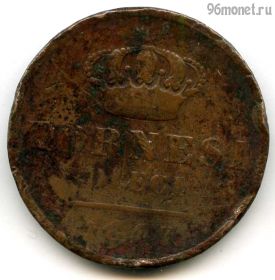 Италия Сицилия 10 торнезе 1847