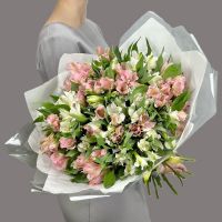 Букет 25 альстромерий микс