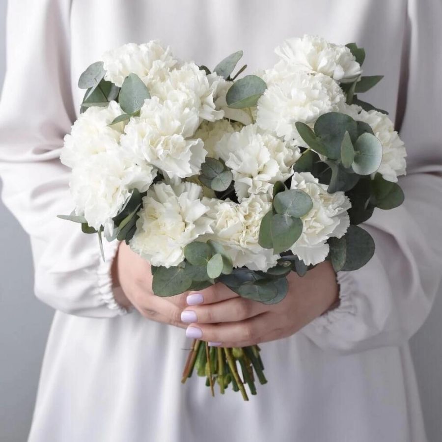 Букет Невесты № 69 с диантусами