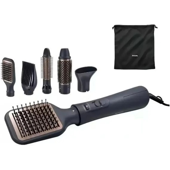 Фен-щетка Philips BHA530 ThermoBrush  Air Styler Серия 5000, черный