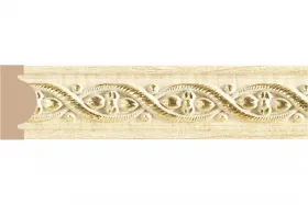 Молдинг с Рисунком Decomaster 157-5 30x13x2400 мм / Декомастер.