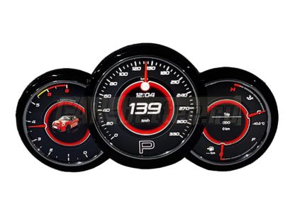 Приборная панель LCD для Mini Cooper Cabrio, Paceman, Clubman, Countryman 2004-2024 (YB1321)