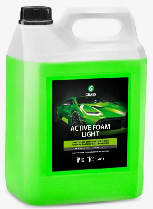 GRASS Автошампунь, активная пена "Active Foam Light", 5кг