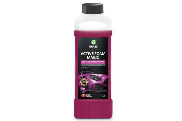 GRASS Автошампунь, активная пена "Active Foam Magic" ,1л
