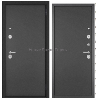 Входная дверь TRUST ECO MM 90 – металлическая утеплённая дверь Антрацит букле и Медь