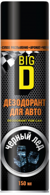 BIG D "Black ice/Черный лёд", аэрозоль, 150 мл