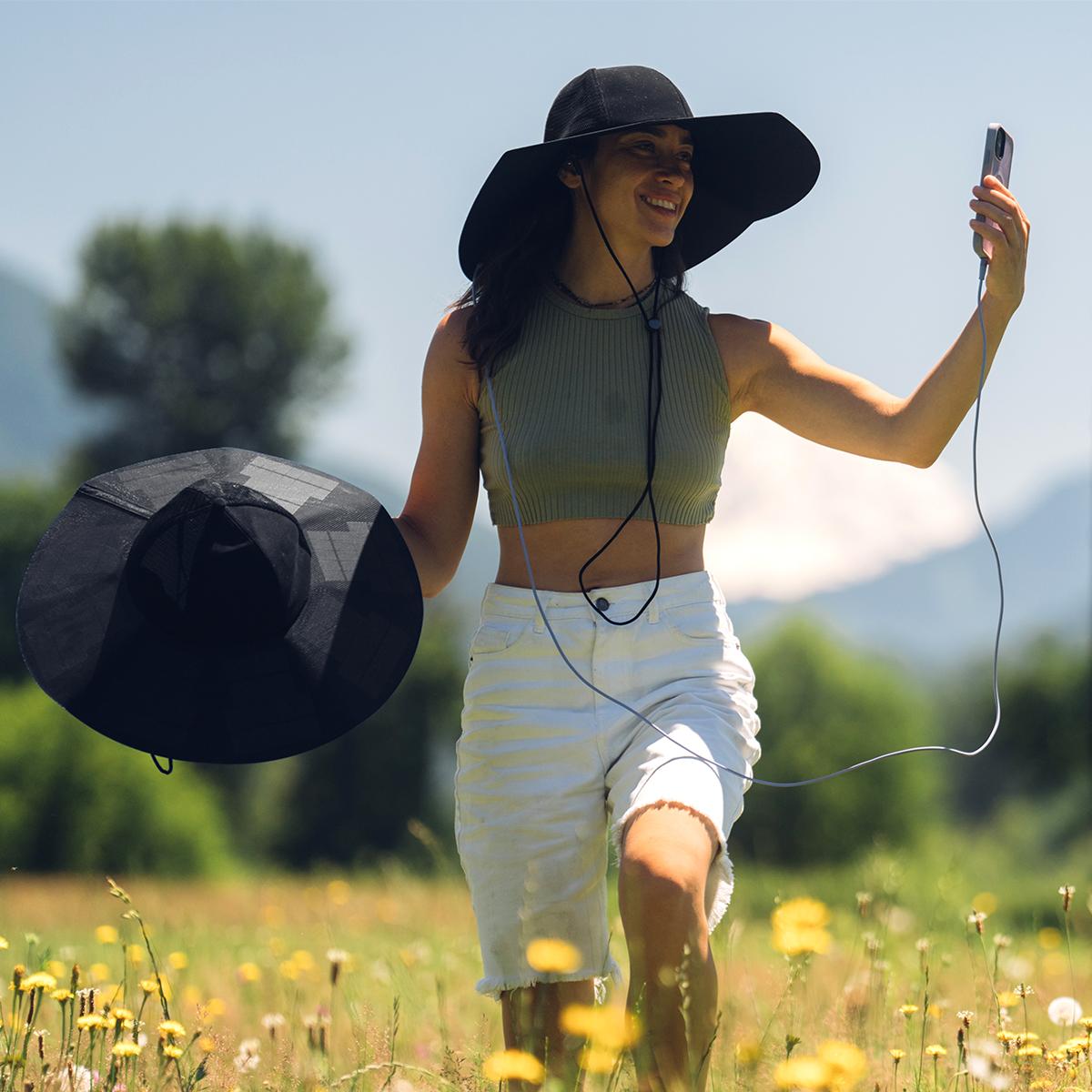 Солнечная шляпа EcoFlow Power Hat 12 Вт (M/L)