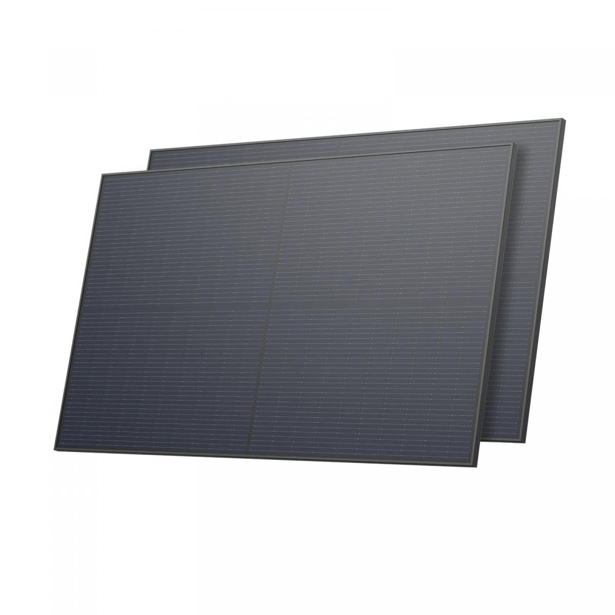 Комплект из 2 жестких солнечных панелей по 450 Вт с ножками