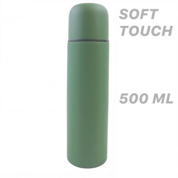 Термос Soft зеленый