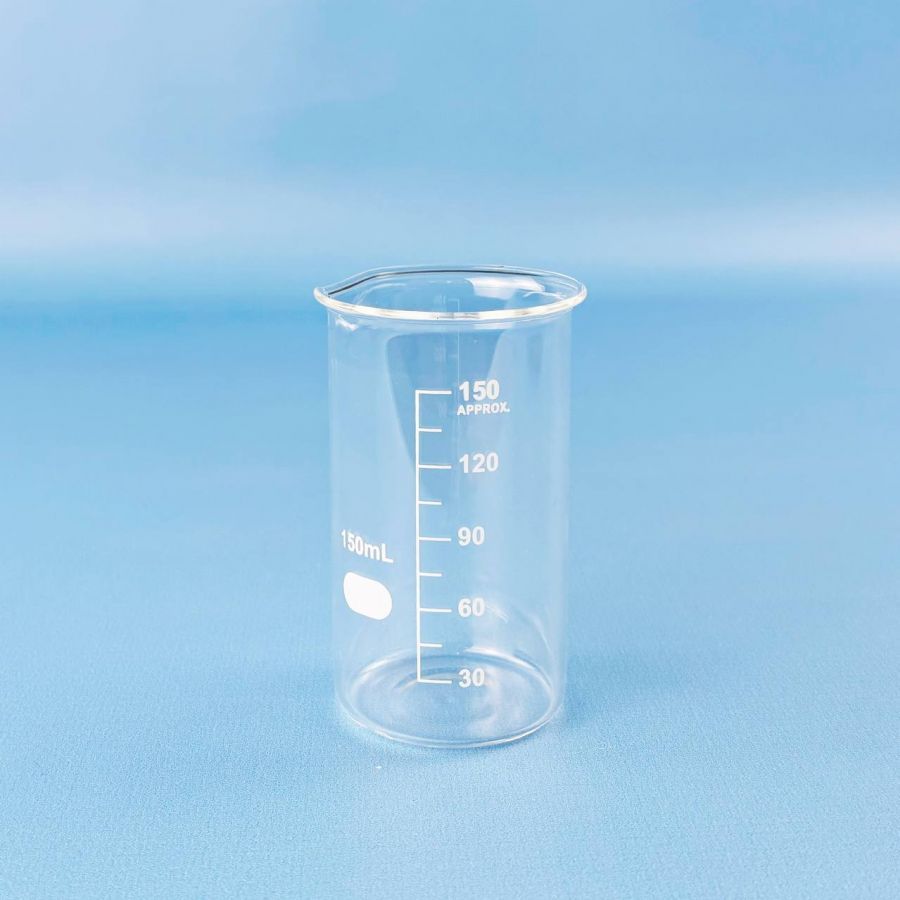 Стакан лабораторный высокий Labdevices В-1-150, 150 мл, стекло Boro 3.3, градуированный