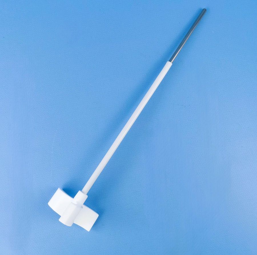 Мешальник для верхнеприводных мешалок Labdevices, 3 лопасти, нержавеющая сталь с фторопластовым покрытием, 350 мм