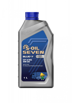 S-OIL 7 BLUE #7 CF-4/SG 5W-30, 1л