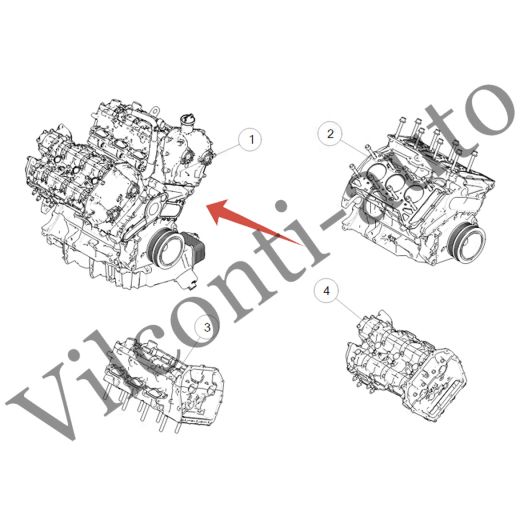 ДВИГАТЕЛЬ В СБОРЕ TANK 500 1000150XEZ01 100% ОРИГИНАЛ