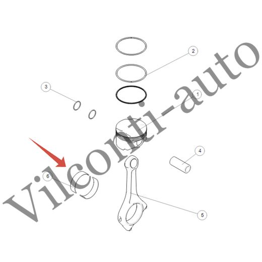 ВКЛАДЫШ ШАТУННЫЙ TANK 500 1004019XEZ01-1 100% ОРИГИНАЛ