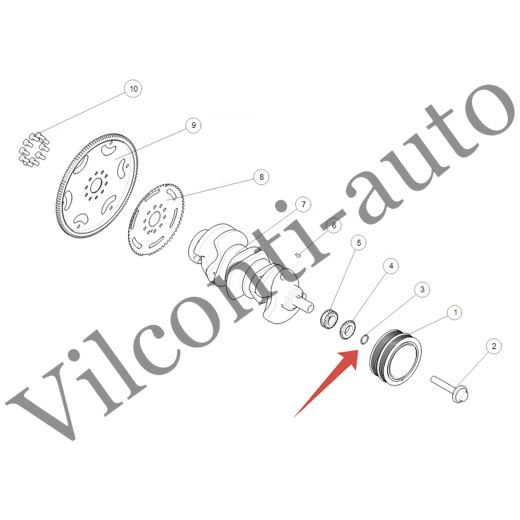 УПЛОТНИТЕЛЬНОЕ КОЛЬЦО КОЛЕНВАЛА TANK 500 1005023XEZ01 100% ОРИГИНАЛ