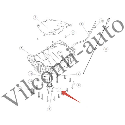 ДАТЧИК УРОВНЯ МАСЛА TANK 500 1009400XEZ01 100% ОРИГИНАЛ