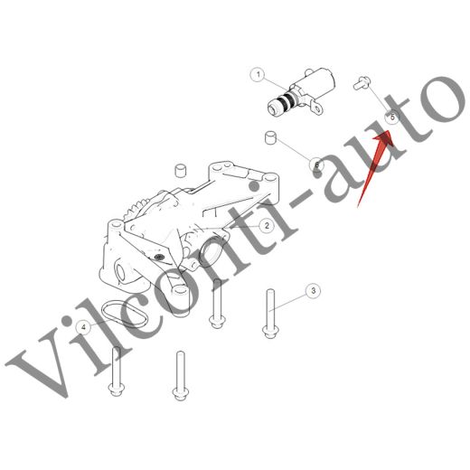 БОЛТ КЛАПАНА МАСЛЯНОГО НАСОСА TANK 500 Q1840612FDE 100% ОРИГИНАЛ
