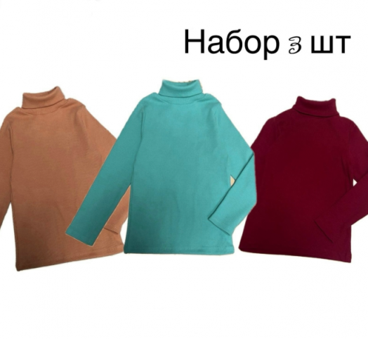 Набор водолазок 3 шт 51509