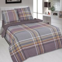 «Джентльмен» (DE LUXE) постельное белье Поплин 1.5 спальный