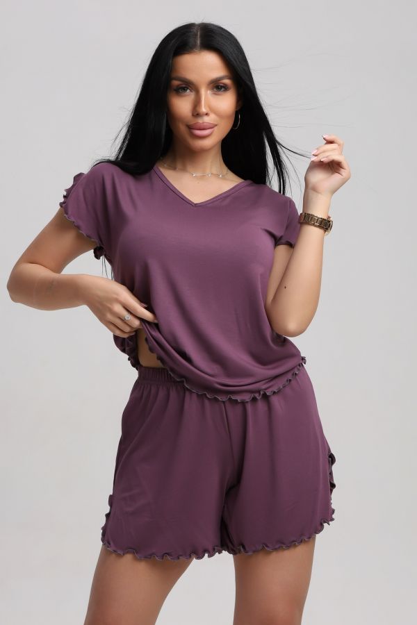 Пижама 375708 [сливовый]