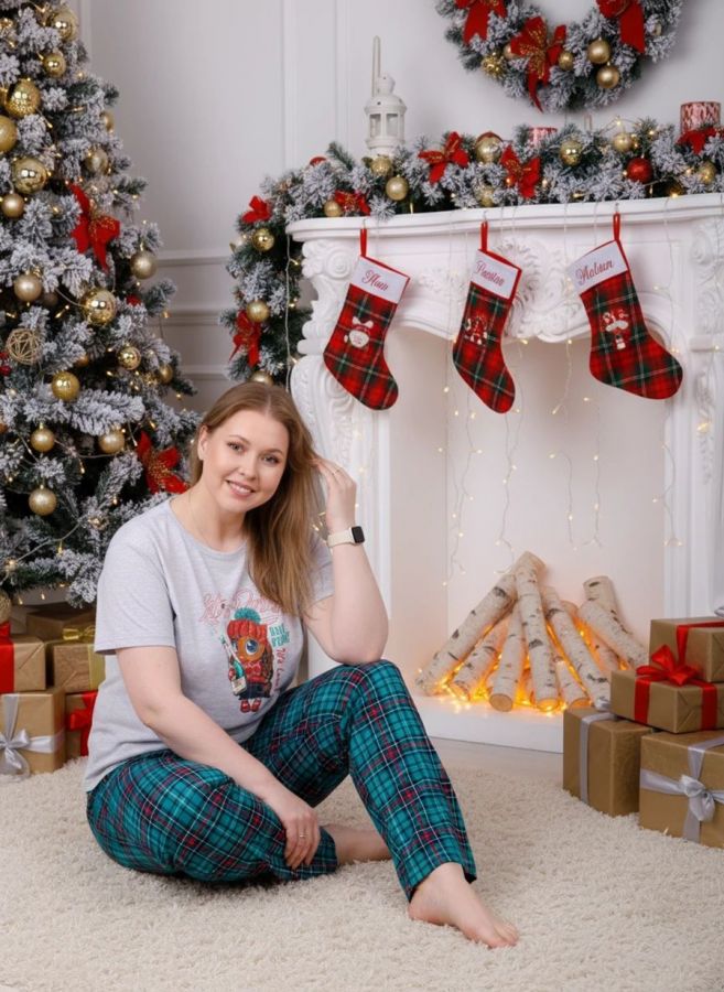 Пижама Маруся 2 [светло-серый меланж]