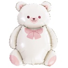 1207-6217 К ФИГУРА Мишка милый бежевый с бантом