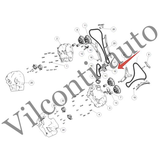 НАТЯЖИТЕЛЬ ЦЕПИ МАСЛЯНОГО НАСОСА TANK 500 1021520XEZ01 100% ОРИГИНАЛ