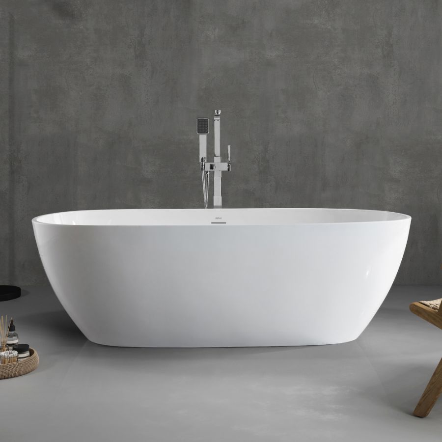 Акриловая ванна ABBER AB9263-1.6 белая