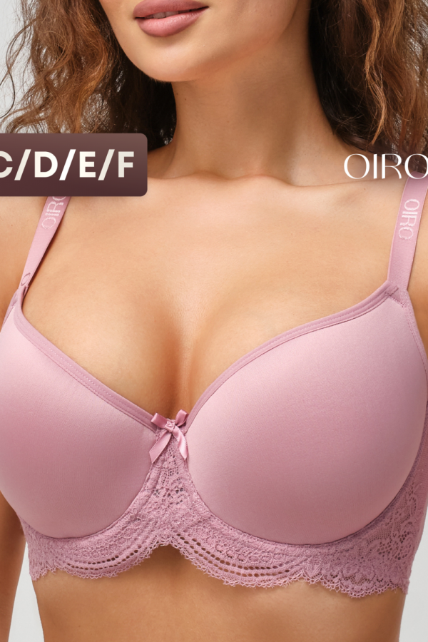 Бюстгальтер 2301 гладкий SPACER OIRO [розовый]