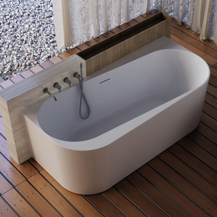 Акриловая ванна ABBER AB9494-1.7 белая