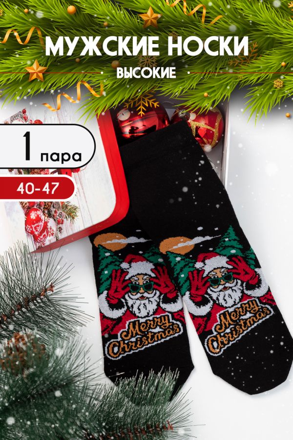 Носки мужские Полночь [черный]