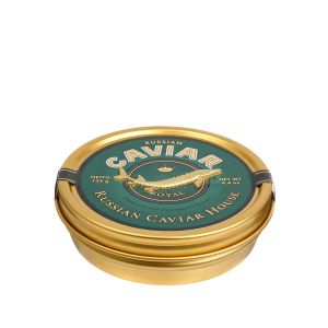 Черная икра русского-сибирского осетра Роял Русский Икорный Дом 125 г - Россия