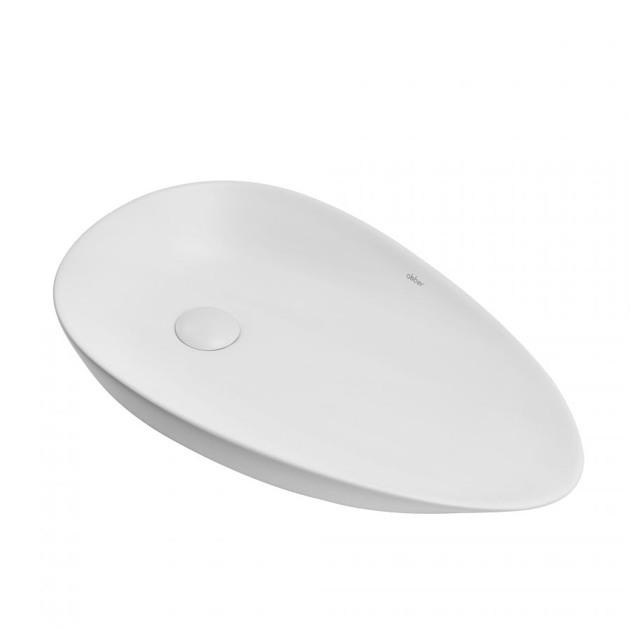 Раковина накладная ABBER Bequem AC2117MW белая матовая