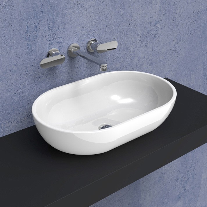 Накладная раковина Flaminia Pass 62 Countertop Basin 62х40