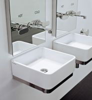 Накладная раковина Flaminia Miniwash 40 Countertop Basin 40х40 схема 3