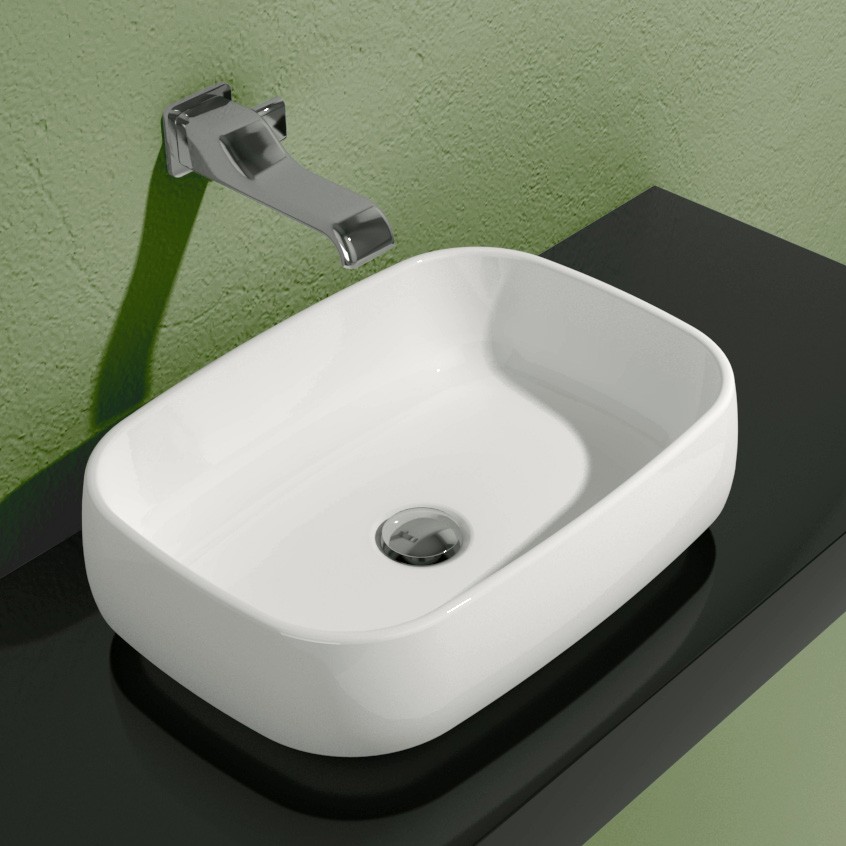 Изображение Накладная раковина Flaminia Flag 50 Countertop Basin 50х36