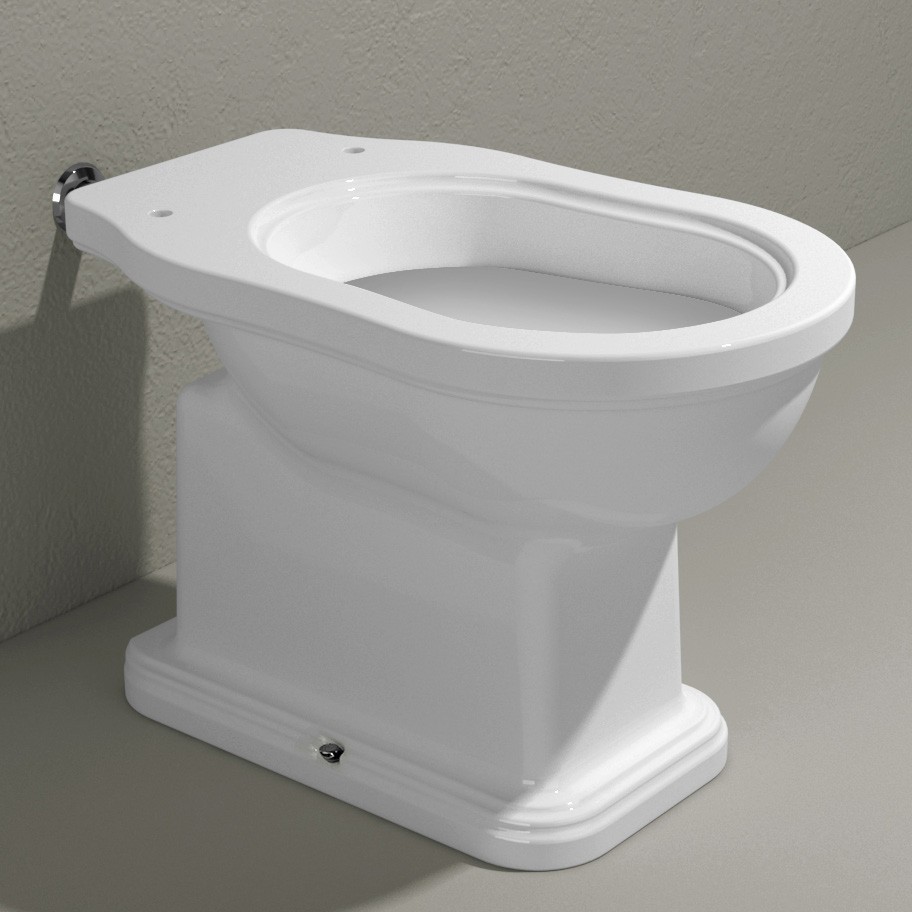 Изображение Напольный приставной унитаз с выходом в пол Flaminia Efi 6010