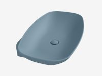 Подвесная раковина Flaminia NudaSlim 75 Countertop - Wall Hung Basin ND75L 76х445 схема 6