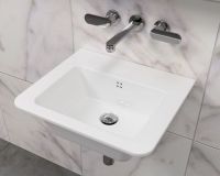 Подвесная раковина Flaminia Volo 52 Countertop - Wall Hung Basin 52х46 схема 5 Подвесная раковина Flaminia Volo 52 Countertop - Wall Hung Basin 52х46 схема 5