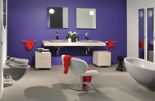 Встраиваемая сверху раковина Flaminia Io 60 Recessed Basin 60х504 схема 2