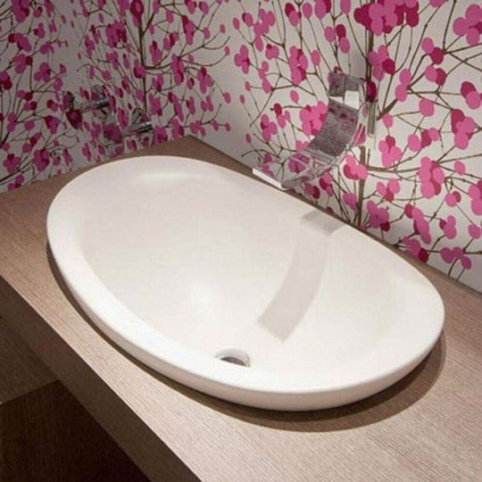Встраиваемая сверху раковина Flaminia Io 60 Recessed Basin 60х504 схема 7