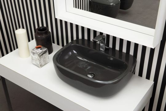 Подвесная раковина Flaminia Mono 74 Countertop Basin 74х48 схема 4