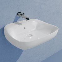 Подвесная раковина Flaminia Fluo 60 Countertop - Wall Hung Basin 60х49 схема 1