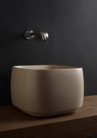 Накладная раковина Flaminia FLAG 40 FG40H28 40х40х28 см схема 2