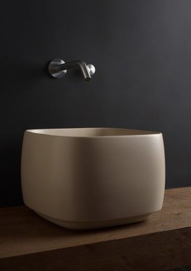 Накладная раковина Flaminia FLAG 40 FG40H28 40х40х28 см схема 2